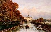 Alexey Bogolyubov View to Michael's Castle in Petersburg from Lebiazhy Canal